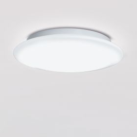 CICLO ceiling light opal glass flat