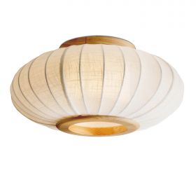 LAMPION skandinavische Deckenleuchte Leinen