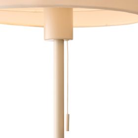 BEAUMONT Bodenstehleuchte Textilschirm Bodenstehleuchte Zugschalter