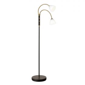 LUCY dimmable 2-light floor lamp