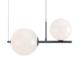 TELIS Moderne H�ngeleuchte mit Glaskugeln