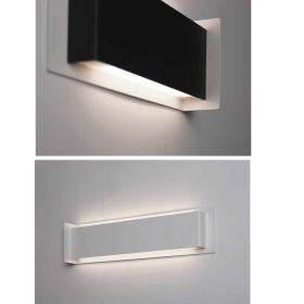 ABLANDO Moderne Wandleuchte Das Licht wird indirekt wiedergegen.