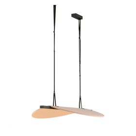 SONO pendant light with acoustic panel