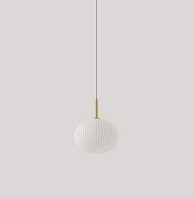 IRZO Moderne Design-Pendelleuchte mit Opalglas