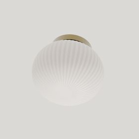 IRZO Moderne Design-Deckenleuchte mit Opalglas