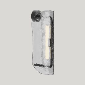 LIDA Moderne Wandleuchte mit besonderem Glasschirm