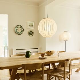 LAMPION Scandinavian pendant light linen (copy)