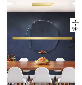 LOGICA Design-H�ngeleuchte Up&down gold/bronze