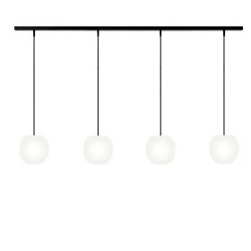 ACAIS 4-flammige Opalglas Pendelleuchte