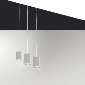 CUBIS Kubische LED Hngeleuchte Dimmbare LED Hngeleuchte in drei Gren.
