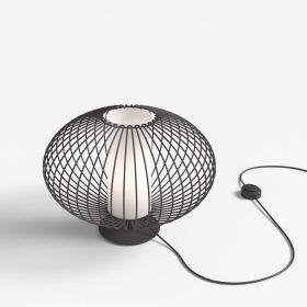 VITTI table lamp made of wire mesh