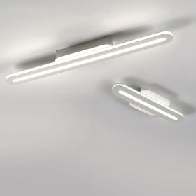 TRATTO elongated LED ceiling light IP44