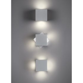 QUADRETTO drehbare LED-Wandleuchte Verstellbarer Lichtkegel zur individuellen Beleuchtungslsung.
