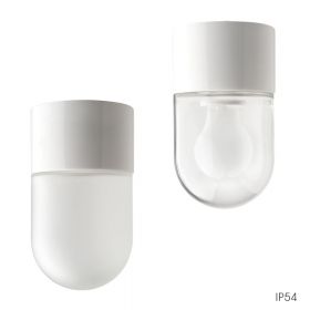 PILL porcelain ceiling light white