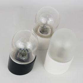 PURE porcelain bathroom light IP54 Kleine Auenleuchte aus Porzellan mit der Schutzklasse IP54.