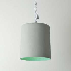 BIN CEMENTO Hngeleuchte mit Zement-Finish