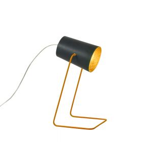 PAINT T LAVANGA design table lamp from Italy PAINT T LAVAGNA Tischleuchte Farbvariante Gold.