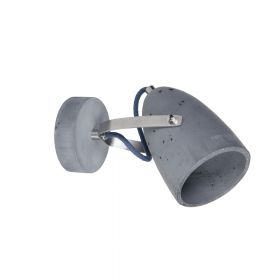 PHOEBE concrete wall light in bell shape