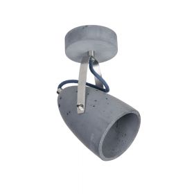 PHOEBE Concrete ceiling light in bell shape