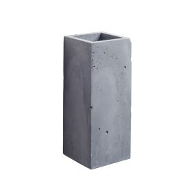 ORTHO Zweiflammige Beton-Wandleuchte Grau eingefrbter Beton.