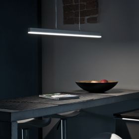 W-LINE Minimalistische Hngeleuchte in Wei