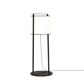 MOLACO Simple floor lamp with fabric shade