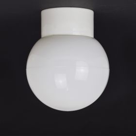 MOD Robuste Feuchtraum- oder Aussenlampe mit Milchglas