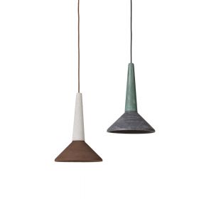 MEDANO II Two-tone concrete pendant lamp