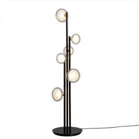 KOSMOS Italian floor lamp with high-quality glass