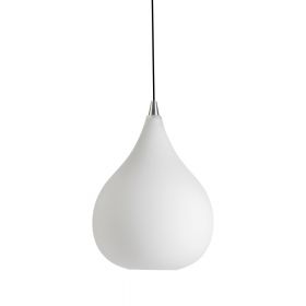 TROPFEN Opal glass drop-shaped pendant light