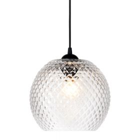 KNAP BALL Pendelleuchte mit gepresstem Glas