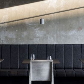 KNALLA SIMPLE Zylindrisches Beton Lampenpendel Schlichte Beleuchtung fr Esstische.