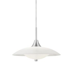 COUNT STEEL Scandinavian opal glass pendant light