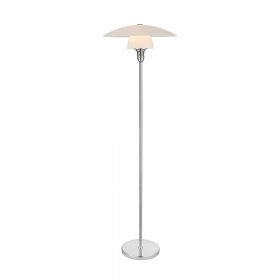 BOHUS skandinavische Design Bodenstehleuchte mit Opalglas