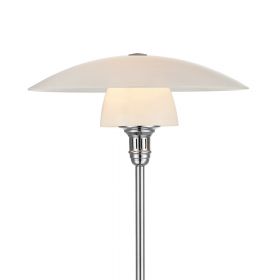 BOHUS skandinavische Design Bodenstehleuchte mit Opalglas