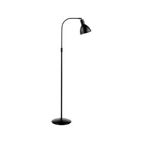 RABBIT Height-adjustable floor lamp with movable shade