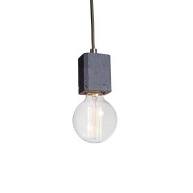 KNALLA SQUAR concrete lamp pendant individual cable