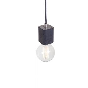 KNALLA SQUAR concrete lamp pendant individual cable