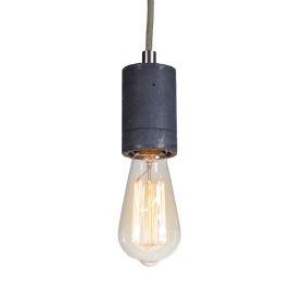 KNALLA ROUND concrete lamp pendant with individual cable