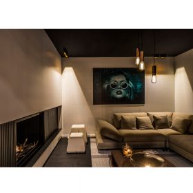 BOA Architektonische LED Deckenleuchte Indirekte Beleuchtung fr groe Rume ein gute Lsung.