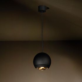 BERRIER High-quality LED pendant Hochwertiges LED Pendelleuchte. Hier in Schwarz.