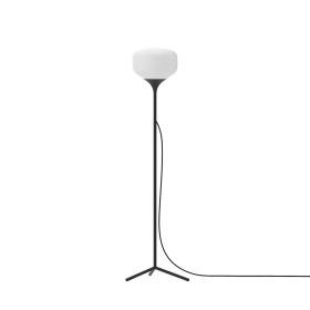 AWAD Bodenstehleuchte mit satiniertem Glas