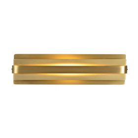 ALETA Long LED wall light in white, brass, pewter or bronze