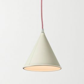 POP 2 Design Pendelleuchte Design Pendelleuchte kegelfrmig, hier Lampenschirm in weiss.