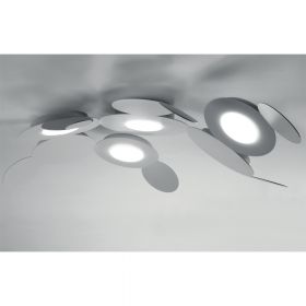 MICKEY Innovative Design Deckenleuchte Mit 53 x 75 cm doch schon recht große LED Deckenleuchte.