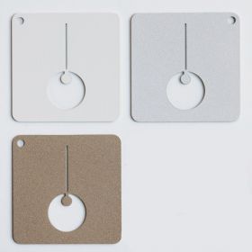 SESAMO Long wall light with adjustable shade Wandleuchte in den Oberflchen Wei, Lichtgrau und Sand.