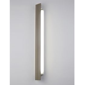 SESAMO Long wall light with adjustable shade Seitenansicht der Wandlampe.