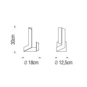 PLI LED Wandleuchte