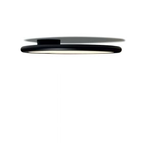 BILANCELLA Flat, round LED ceiling light Flache LED Deckenleuchte in schwarz oder wei.