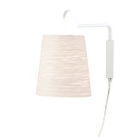 TALI M Wandleuchte mit flexiblem Arm Spanische Design Wandleuchte mit weier Kordel.